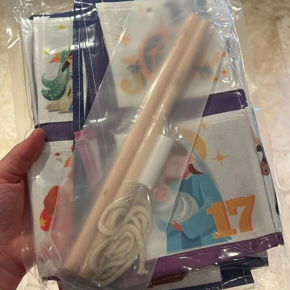 HOWAF Nativity Advent Calendar, Fabric Christmas Advent Calendar - Picture 5 of 5